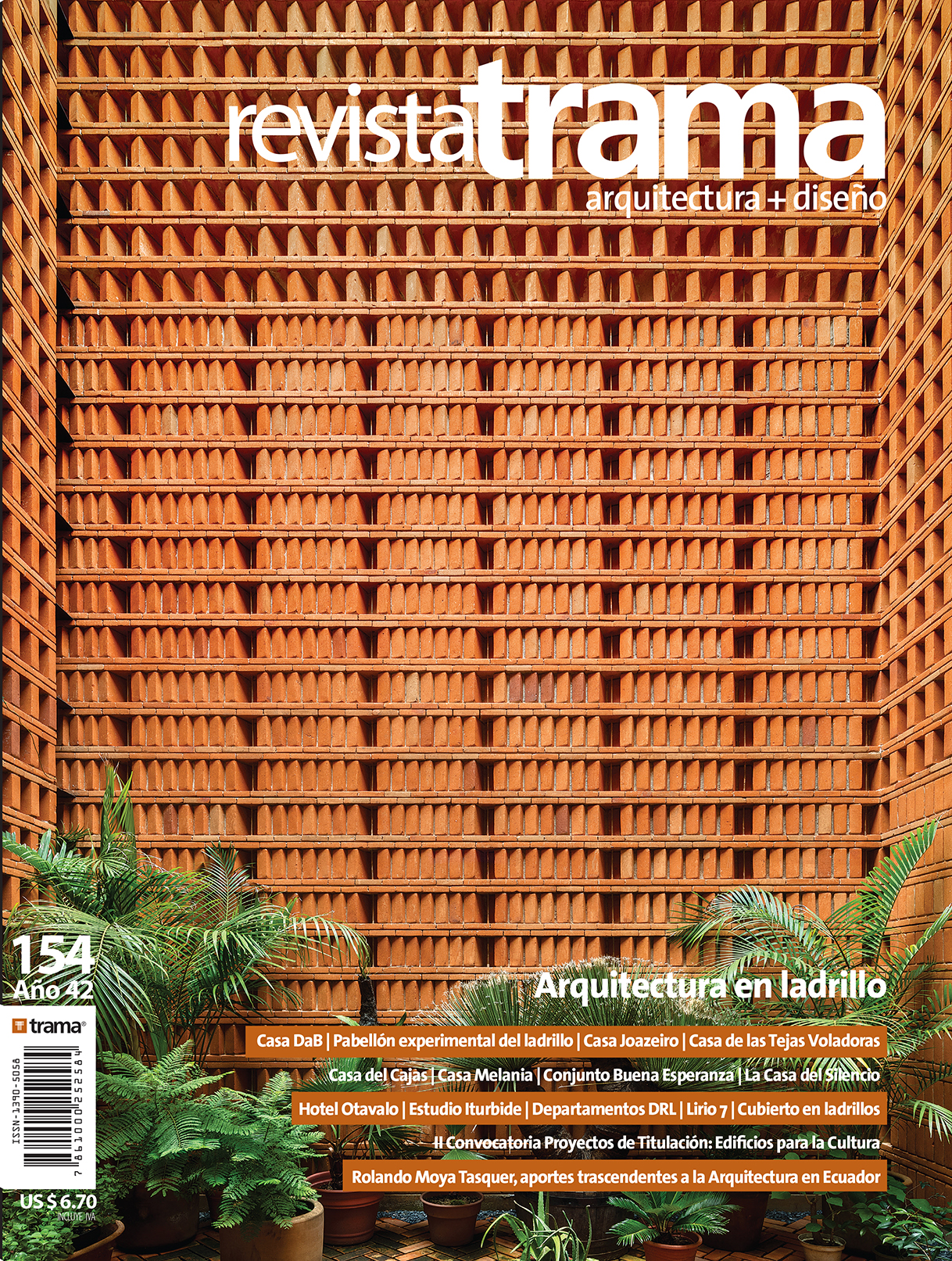Trama 154: Arquitectura en ladrillo + revista Plus +: Praxis